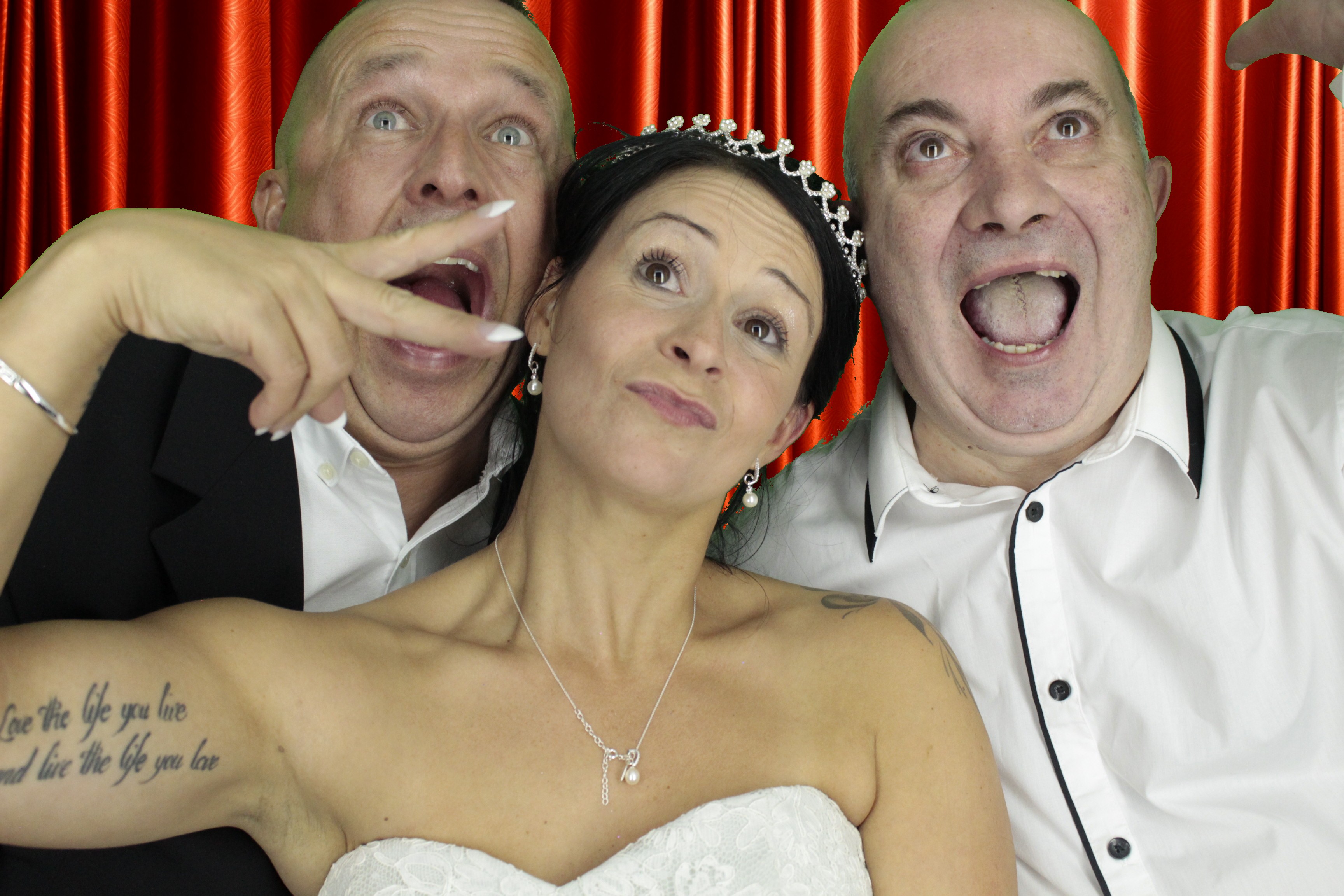 Hazel & Luke's Wedding | View more photos from the event at gallery.myphotoboothexperience.co.uk/u/MyPhotoBoothExperienceLtd/Hazel-Lukes-Wedding